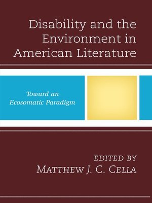 cover image of Disability and the Environment in American Literature